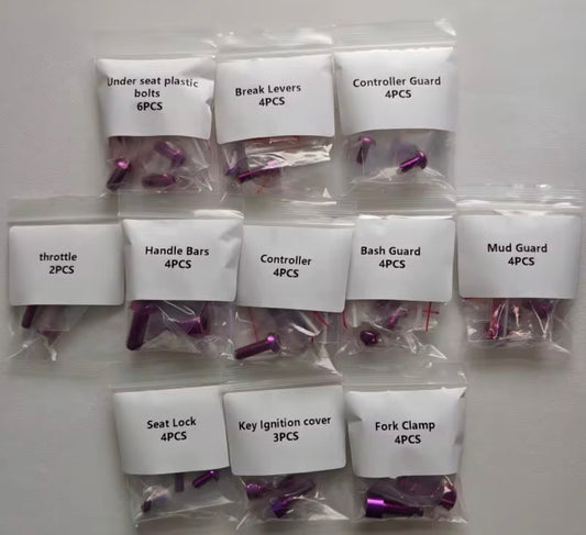 Yozma Titanium Bolt Kit