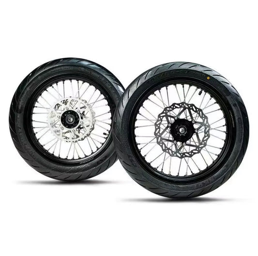 17’ Ultra Bee Supermoto Wheelset