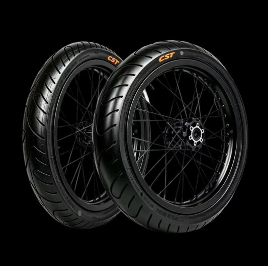 17’ Light Bee Supermoto Wheelset